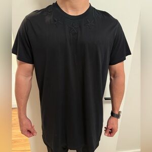 Givenchy Black Star Detail Men's T-Shirt